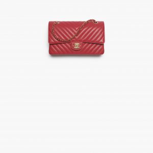 CHANEL Classic 11.12 A01112-B25720-UB663 深红手袋